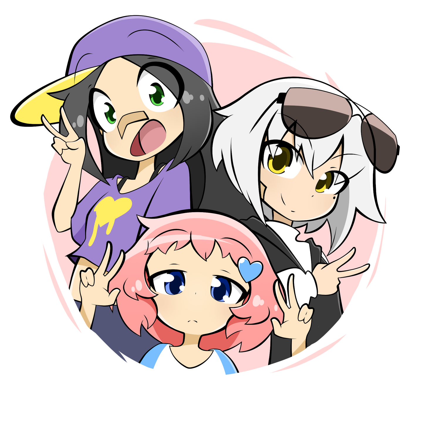Yoridori Yotei Group - 3" Vinyl Die Cut Sticker