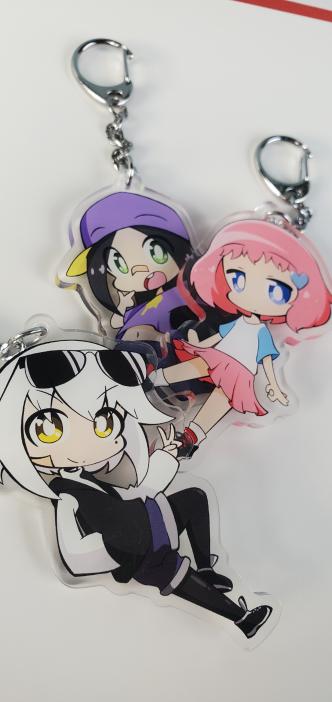 Yoridori Yotei DJ (Gen 1) - 3" Clear Acrylic Keychain