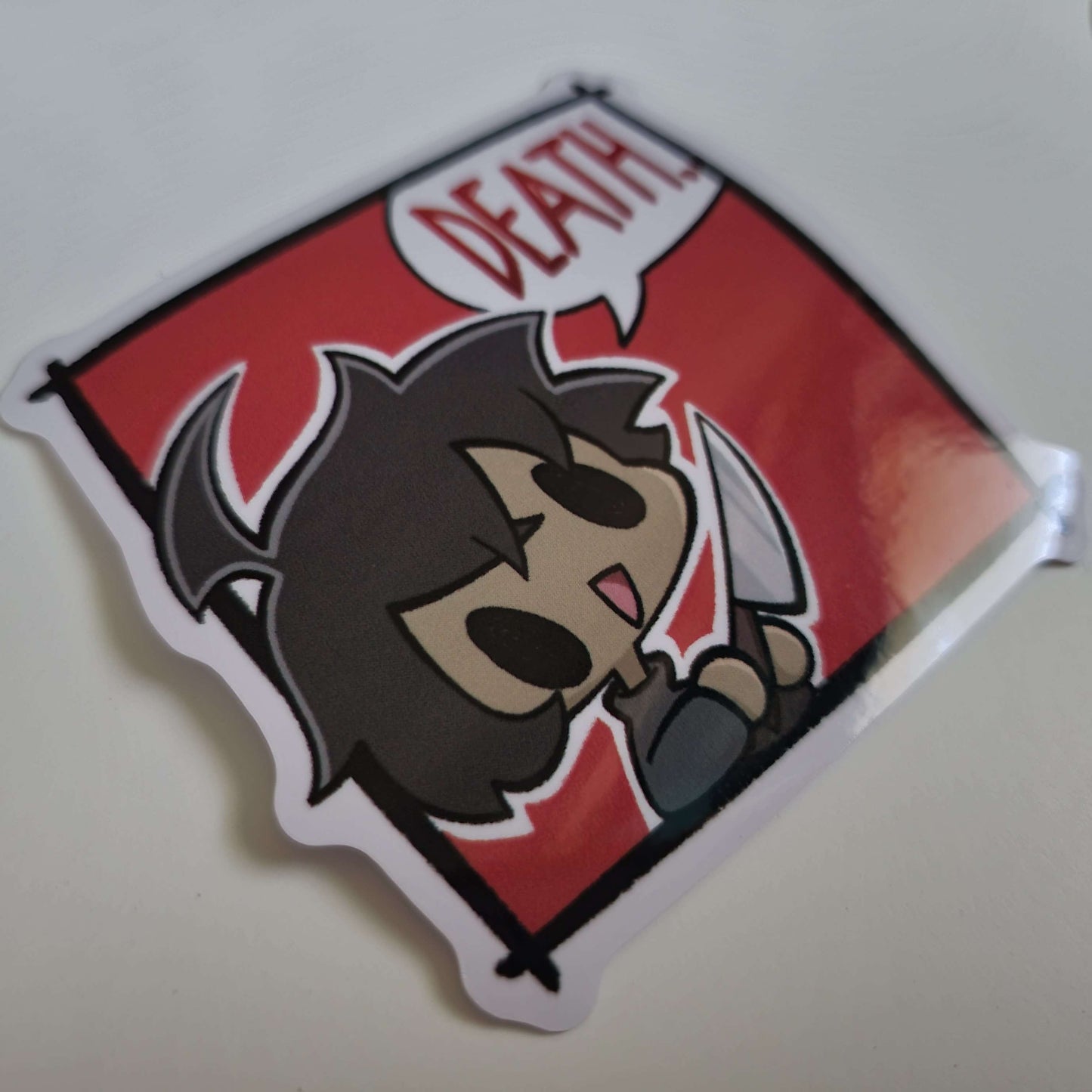 Asa Death - 2.5" Vinyl Die Cut Sticker