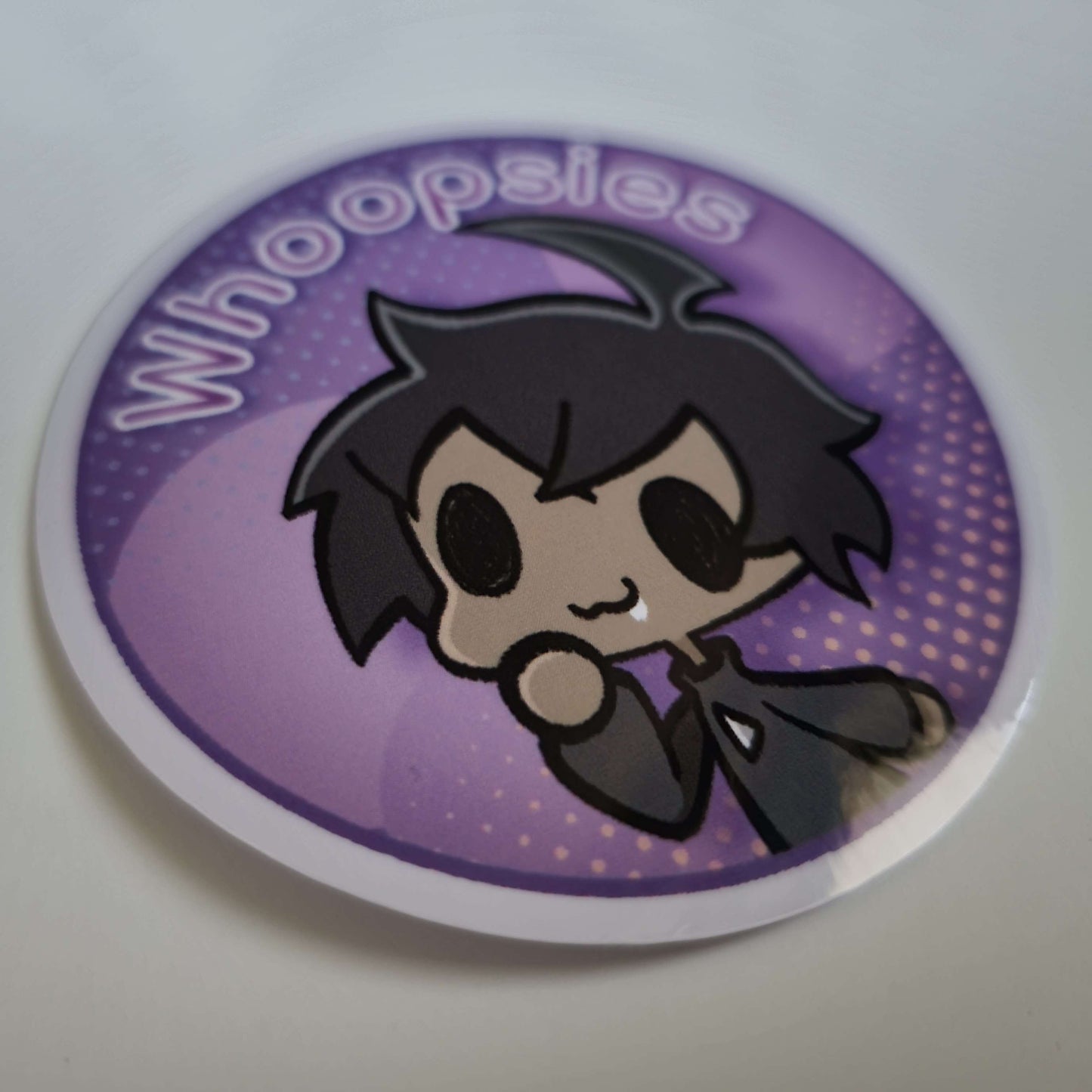 Asa Whoopsies - 2.5" Vinyl Die Cut Sticker