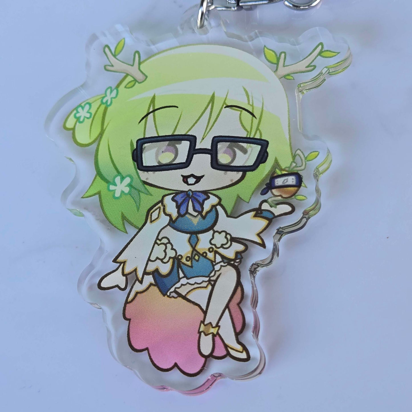 HoloEN Ceres Fauna - Keychain 2.5" Double Sided Acrylic Keychain