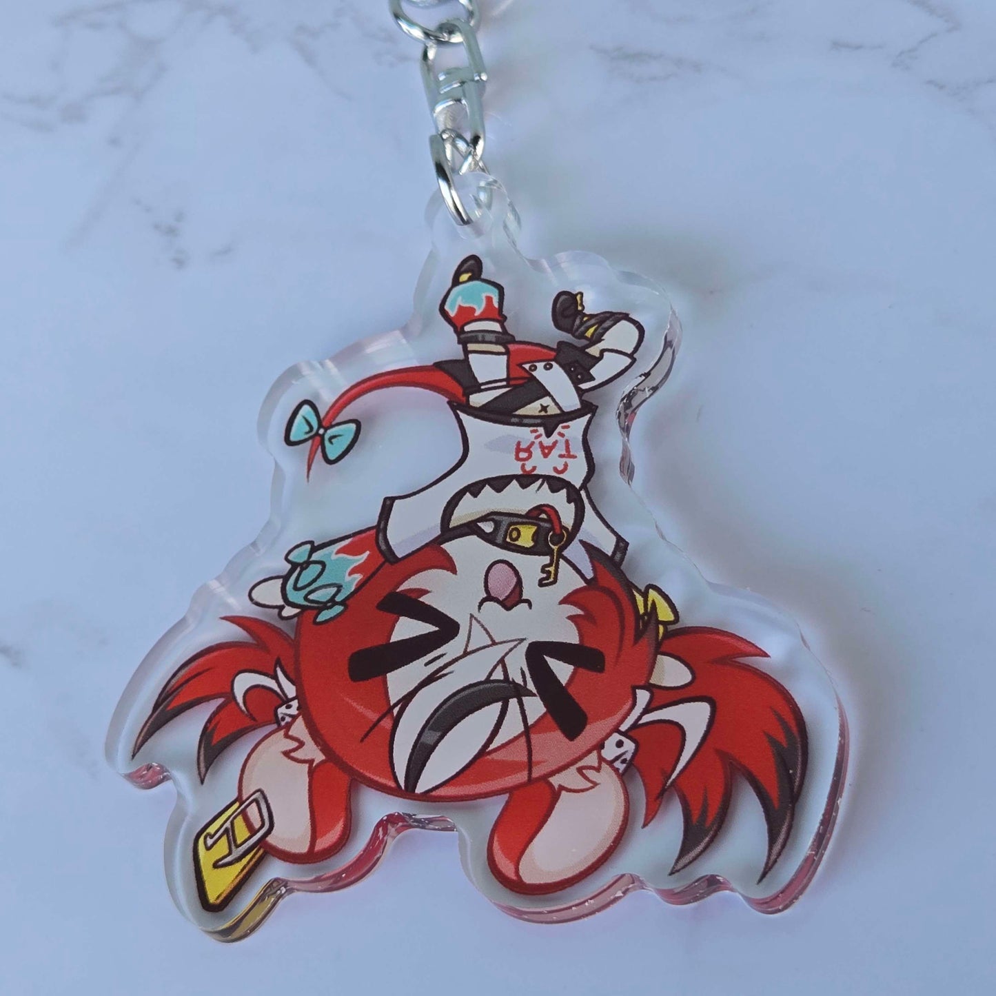 HoloEN Hakos Baelz - Keychain 2.5" Double Sided Acrylic Keychain