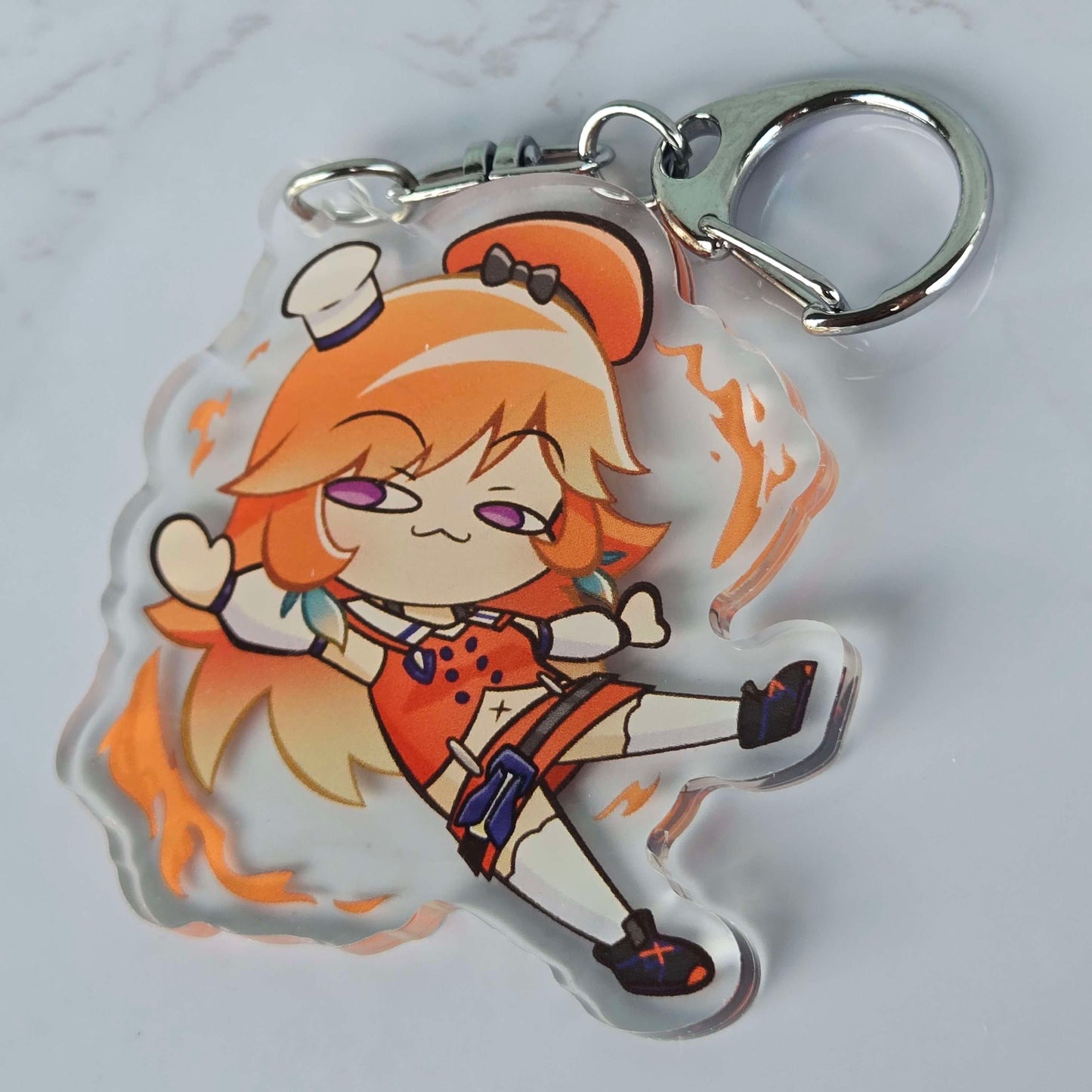 HoloEN Takanashi Kiara - Keychain 2.5" Double Sided Acrylic Keychain