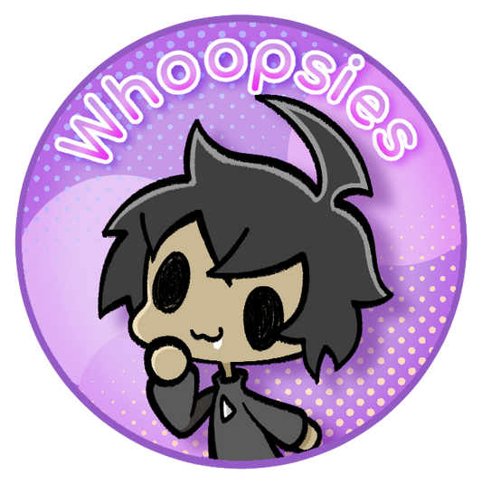 Asa Whoopsies - 2.5" Vinyl Die Cut Sticker