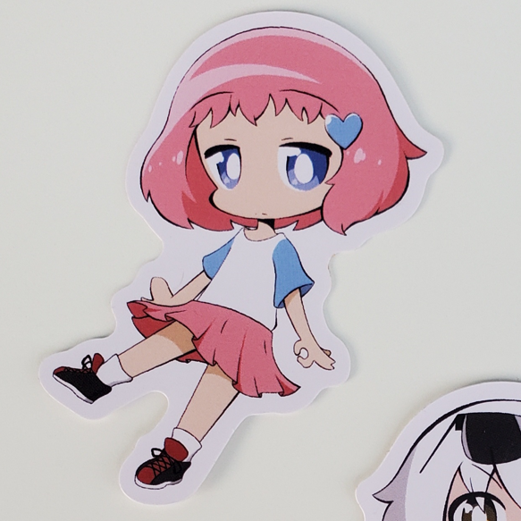 Yoridori Yotei Hinata Akiyama (Gen 1) - 2.5" Vinyl Die Cut Sticker